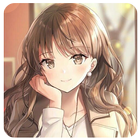 Anime girl wallpaper HD icône
