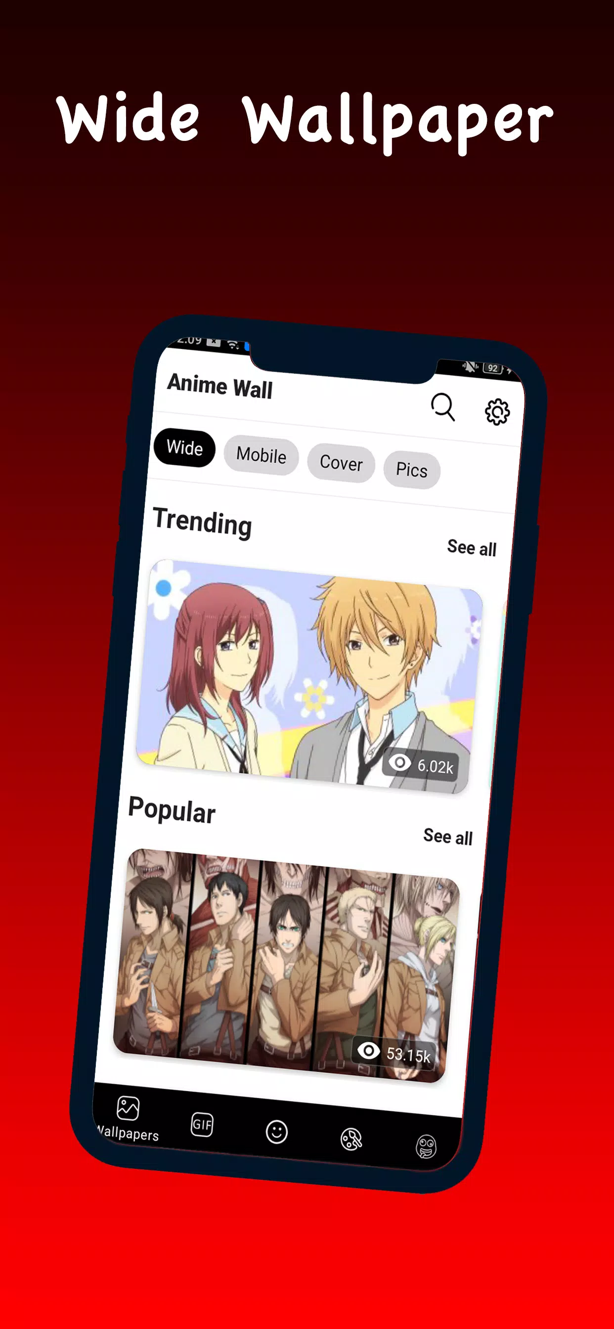 Anime Fanz walllpapers APK pour Android Télécharger
