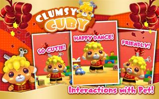Clumsy Cuby Affiche