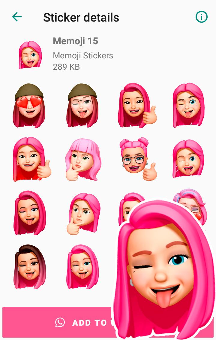 Memoji Stickers For Android Apk Download