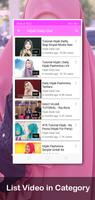 Tutorial Hijab Vidéo capture d'écran 3