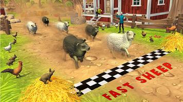 Virtual Village Pet Run-Street Racing & Chase 海報