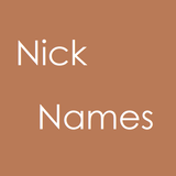 NickNames Zeichen