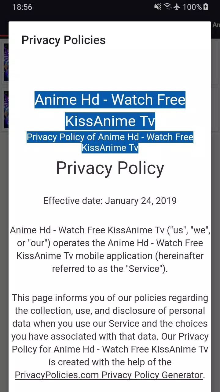 Download Kiss Anime HD Player HD 4.0.2 for Android 