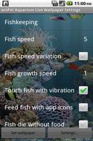 aniPet Aquarium LiveWallpaper اسکرین شاٹ 1