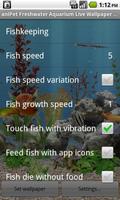 aniPet Freshwater Live WP captura de pantalla 1