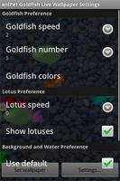 aniPet Goldfish LiveWallpaper скриншот 1