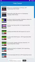 Learn java, android, php, c++ free video tutorial screenshot 3