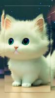 Cute Cat Wallpaper HD скриншот 3