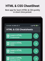 HTML & CSS Cheatsheets imagem de tela 4