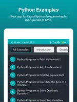 Python Programs capture d'écran 4