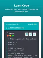 Python Programs capture d'écran 5