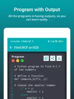 Python Programs capture d'écran 7