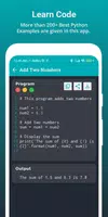 Python Programs capture d'écran 1