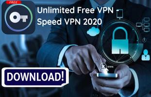 Unlimited Free VPN - Speed VPN 2020 الملصق