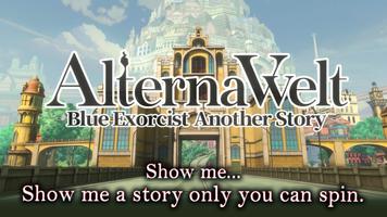 AlternaVvelt Blue Exorcist AS الملصق