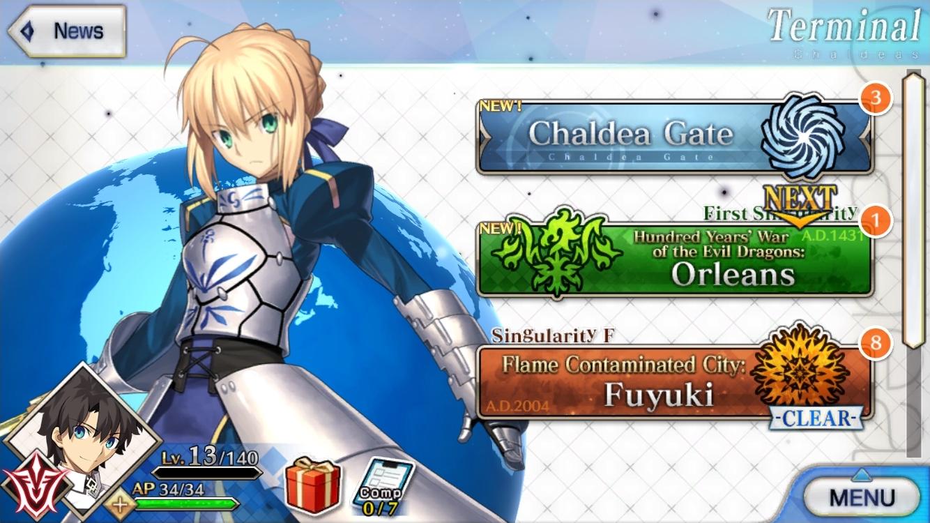 Android 用の Fate Grand Order English Apk をダウンロード