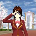 School Sakura  Tips Simulator أيقونة