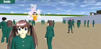 Sakura Simulator guide School الملصق