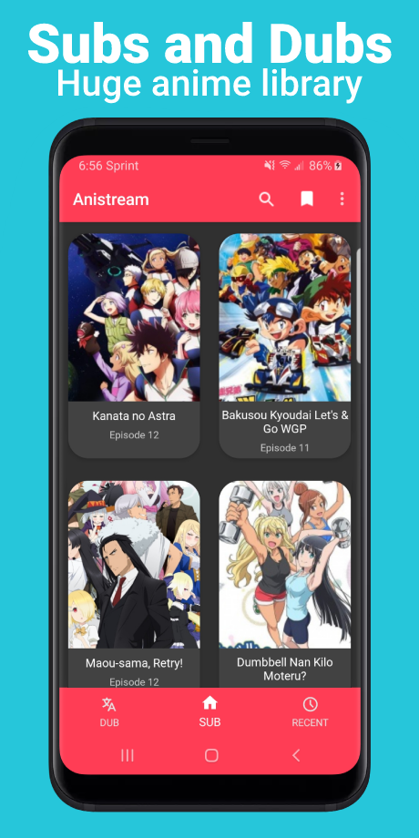 NEW ANIME APP WITHOUT ADS (FREE).2021 NO CLICKBAIT 