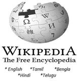 Wikipedia - English, Hindi, Tamil, Telugu, Bengla icône