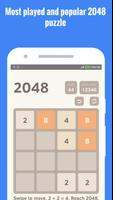 2048 classic puzzle 5 game syot layar 1