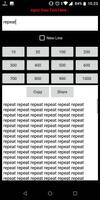 Text Repeater : Repeat It screenshot 1