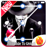 Anonymous Lock Screen pattern simgesi