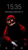 Anonymous Lock Screen pattern Ekran Görüntüsü 2