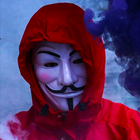 Anonyme Tapete Zeichen