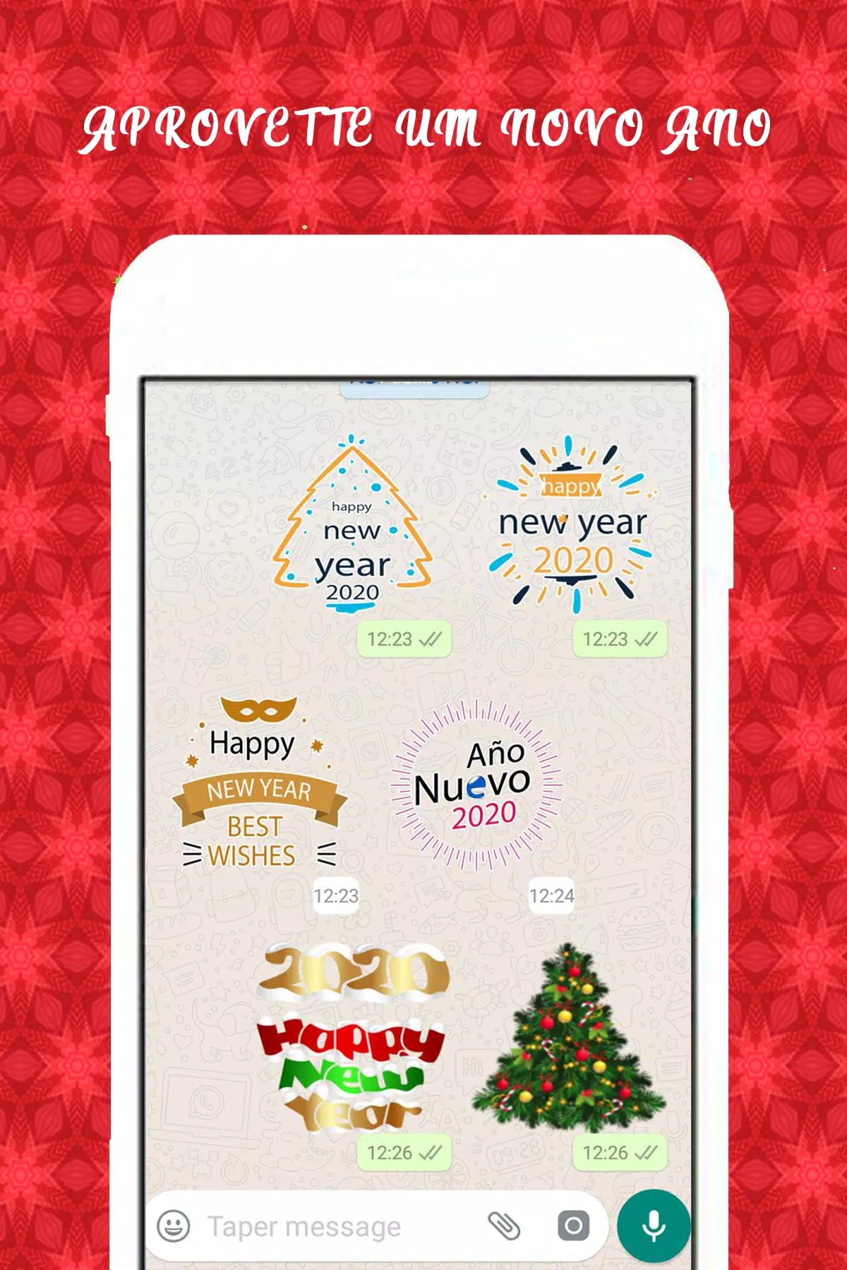 Descarga de APK de Figurinhas Feliz Natal 🇧🇷 : 2021 para Android Descarga de APK de Figurinhas Feliz Natal 🇧🇷 : 2021 para Android