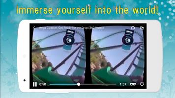VR Tube: 360°, 3D panorámicos vídeos reproductor captura de pantalla 1