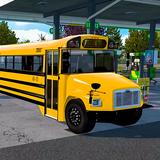 School Bus Simulator Games 3D أيقونة