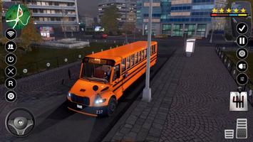 School Bus Simulator Games 3D capture d'écran 3