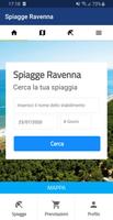 Spiagge Ravenna plakat