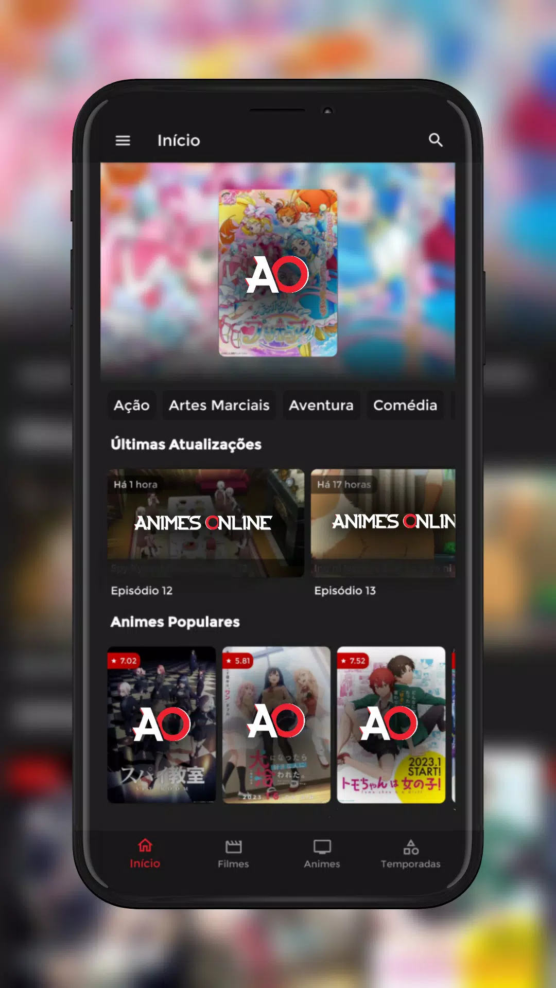 Animes Online Vision - Animes e Desenhos Online APK (Android App) - Baixar  Grátis