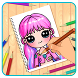 aprende a dibujar linda chica