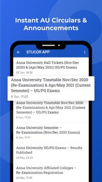 STUCOR - AU Results, Circulars, Notes & QP etc. screenshot 2