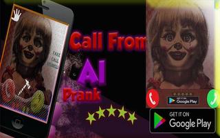 Fake Calling : annabelle Doll ☠LIVE-VIDEO-CHAT☠ Affiche