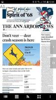 Ann Arbor News Affiche