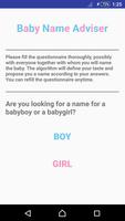 Baby Name Adviser पोस्टर