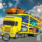Crazy Car Transporter Truck 3D icône