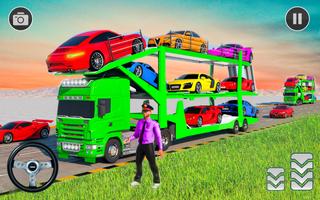 Crazy Car Transporter Truck 3D capture d'écran 3