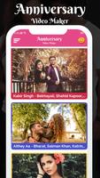Anniversary Love Photo Effect Video Maker Poster