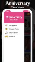 Anniversary Love Photo Effect Video Maker capture d'écran 3