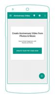 Anniversary Video Maker Affiche