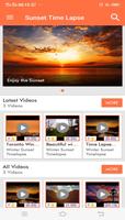 Videos al atardecer Timelapse captura de pantalla 2