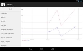 1 Schermata SportStat