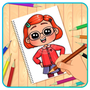 Cara Menggambar Turning Red APK