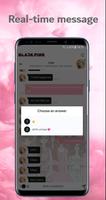 Blackpink Chat! Messenger Simu captura de pantalla 3